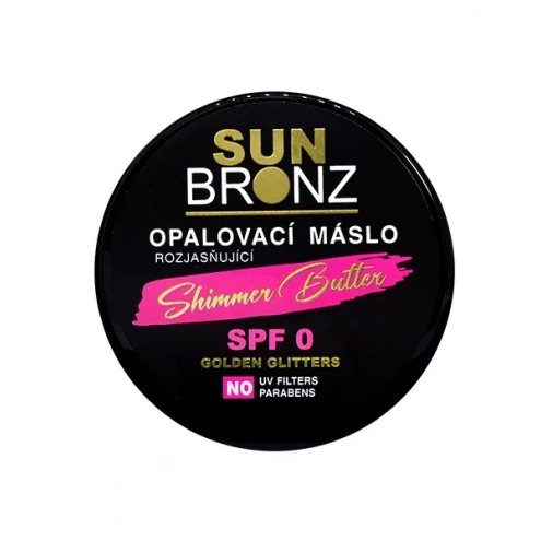 VIVACO Körperbutter mit aufhellenden Glitzern SPF 0 SUNBRONZ 100 ml