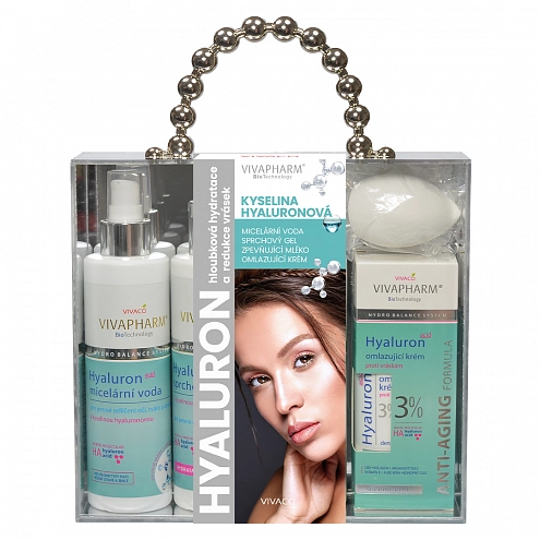 VIVACO Luxuriöses Kosmetik-Geschenkset mit Hyaluronsäure VIVACO Luxuriöses Kosmetik-Geschenkset mit Hyaluronsäure