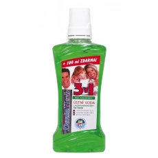Mundwasser Fresh Mint & Tea Tree Oil DENTA HERB 400 ml + 100 ml GRATIS