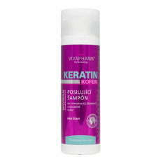 VIVACO Keratin-Haarshampoo mit Koffein VIVAPHARM 200ml