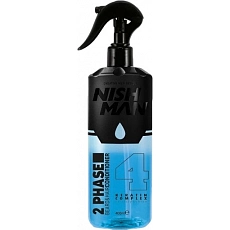NishMan kondicionér na vlasy a bradu 2phase Keratin Complex 400ml