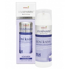 VIVACO Augencreme mit Ziegenmilch VIVAPHARM 50 ml