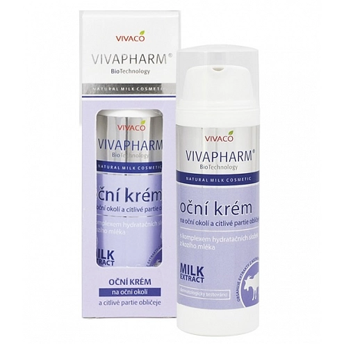 VIVACO Augencreme mit Ziegenmilch VIVAPHARM 50 ml VIVACO Augencreme mit Ziegenmilch VIVAPHARM 50 ml