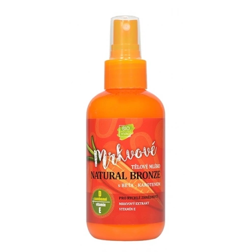 VIVACO Natürliches Körpermilch mit Karottenextrakt 150 ml