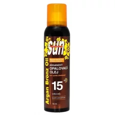 VIVACO Trockenes Sonnenöl mit BIO-Arganöl SPF 15 SUN VITAL 150 ml