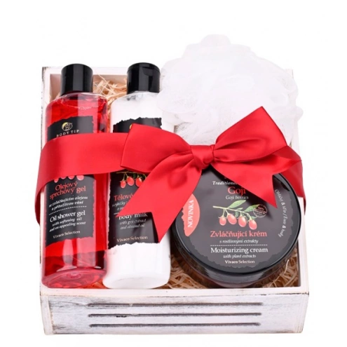 Geschenkverpackung Kosmetik Goji