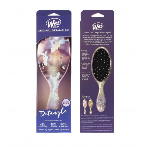 Wet Brush Original Detangler Watercolor Tie Dye Iris