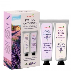 Geschenkset mit Kosmetik und Lavendelöl