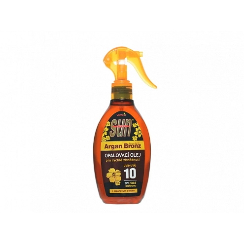 VIVACO Sonnenöl mit BIO-Arganöl SPF 10 SUN VITAL 200 ml