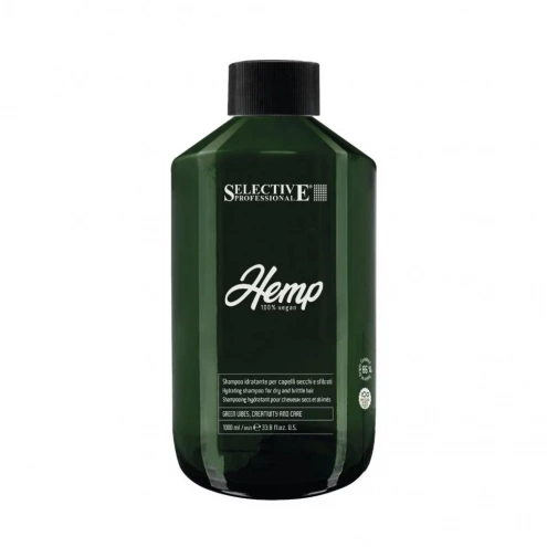 SELECTIVE PROFESSIONAL Hemp 100% Vegan Shampoo 1000 ml