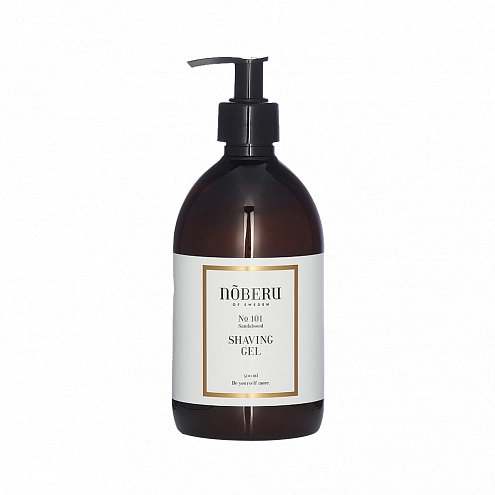 Nõberu transparentný gél na holenie №101 Sandalwood 500 ml
