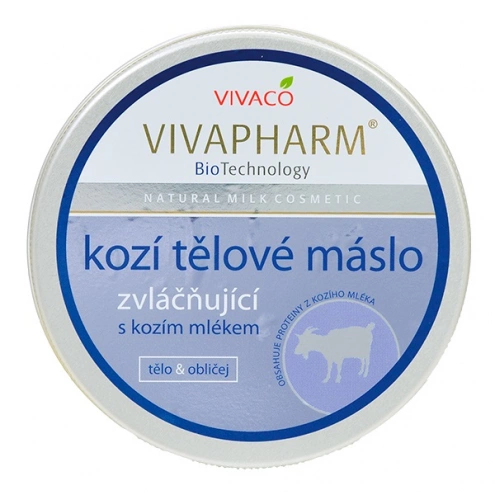 VIVACO Körperbutter mit Ziegenmilch VIVAPHARM 200 ml