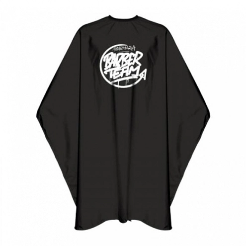 Marmara Barber Cape Team Pro Black Marmara Barber Cape Team Pro Black