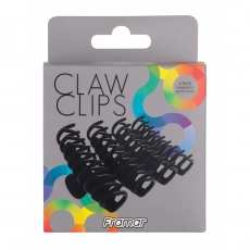 Framar Claw Clips Black 4ks