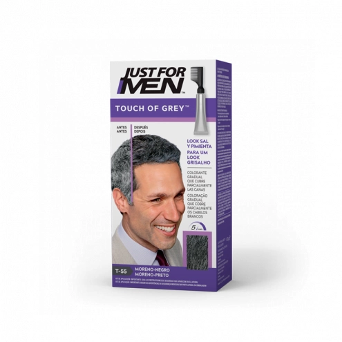 Just For Men špeciálna farba na prekyrtie šedín v čiernej farbe Touch of Gray T-55