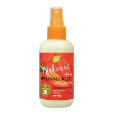 VIVACO 100% Natürliches Sonnenschutzmilch mit Karottenextrakt SPF 20 150 ml