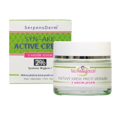 VIVACO Anti-Falten-Gesichtscreme mit Schlangengift SERPENSDERM 50 ml