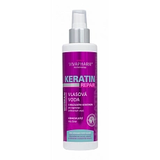VIVACO Keratin-Haarwasser mit Koffein VIVAPHARM 200ml