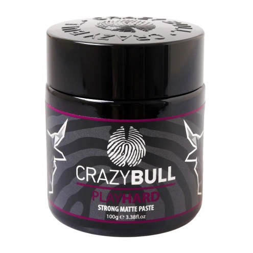 CrazyBull Play Hard Matte Paste 100 g