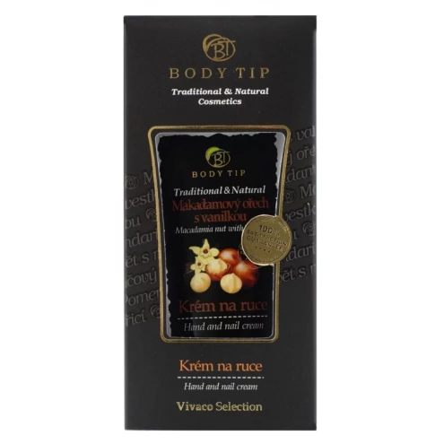 VIVACO Handcreme Macadamianuss mit Vanille BODY TIP 75 ml