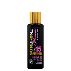 VIVACO Sonnenöl mit Glitzereffekt SPF 15 Maracuja SUNBRONZ 100 ml