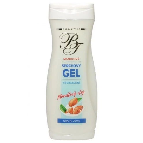 VIVACO BODY TIP Feuchtigkeitsspendendes Duschgel mit Mandelmilch 300 ml