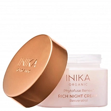 Inika Organic Phytofuse Renew Resveratrol Rich Night Cream 50 ml