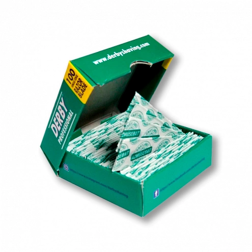 Derby polovičné žiletky pre barberov Professional 100 ks