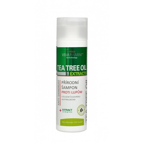 VIVACO Haarshampoo mit Teebaumöl VIVAPHARM 200ml VIVACO Haarshampoo mit Teebaumöl VIVAPHARM 200ml