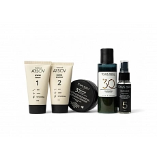 Tomas Arsov Bonfire Travel Hair Care Set with Sun Oil SPF 30