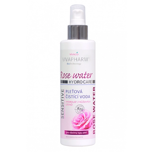 VIVACO Gesichtswasser mit Rosenwasser VIVAPHARM 200 ml