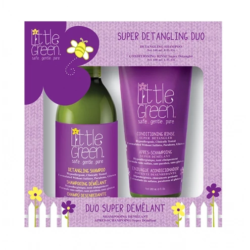 Little Green KIDS Super Detangling Duo Box