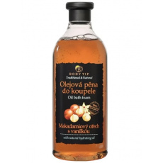 VIVACO Ölbad Schaum Macadamianuss mit Vanille 750 ml BODY TIP 750 ml