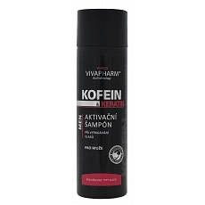 VIVACO Koffein-Shampoo mit Keratin für Männer VIVAPHARM 200ml