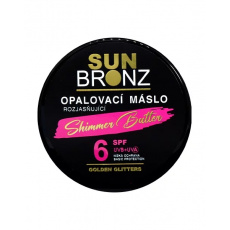 VIVACO Sonnenbutter mit schimmernden Glitzern SPF 6 SUNBRONZ 100 ml