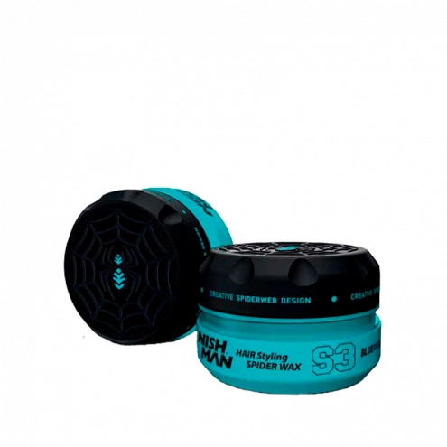 NishMan vosk na vlasy S3 Blue Web 150ml