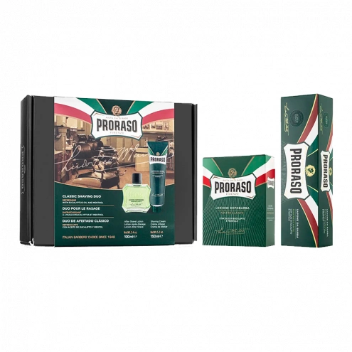Proraso darčeková sada krém na holenie a voda po holení Refreshing