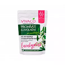 VIVACO Eukalyptus-Badesalz ERKÄLTUNG und SCHNUPFEN 1000 g