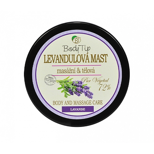 VIVACO Massage- und Körperbalsam mit Lavendelöl BODY TIP 100 ml