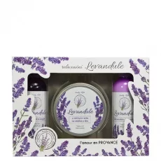 VIVACO Geschenkset Kosmetik mit Lavendelöl