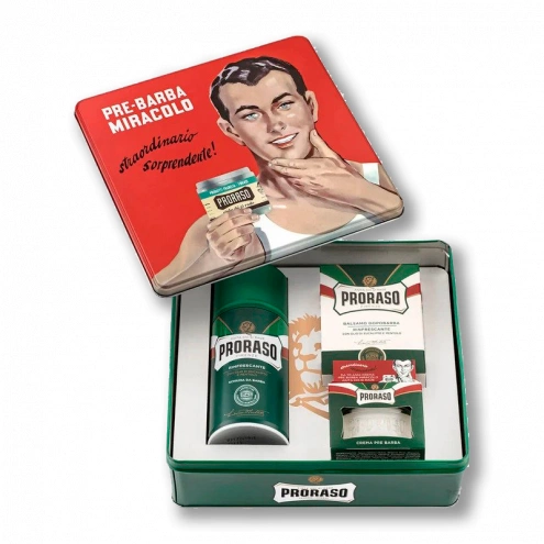 Darčekova sada na holenie osviežujúca Proraso Gino Foam Refresh 
