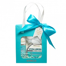 VIVACO Geschenktasche mit Kosmetik und Hyaluronsäure
