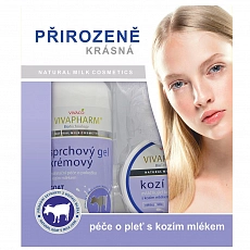 VIVACO Geschenkset Kosmetik mit Ziegenmilch