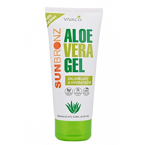 Beruhigendes Gel mit Aloe Vera 97% SUN BRONZ 200 ml