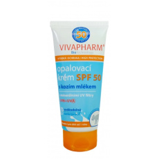 VIVACO Sonnencreme SPF 50 mit Ziegenmilch VIVAPHARM 100 ml