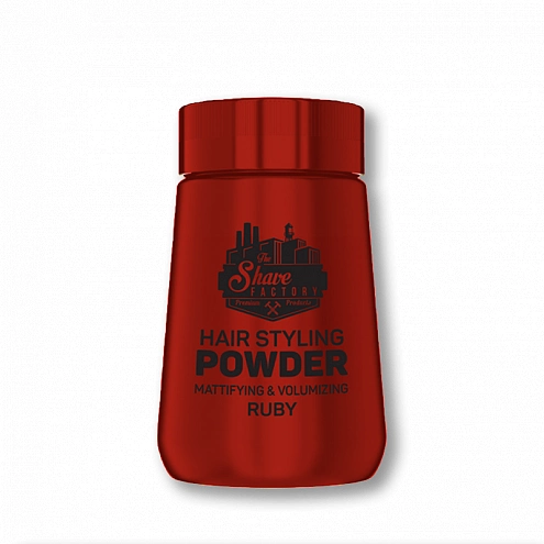 The Shave Factory stylingový púder na vlasy v krabici Ruby 20g