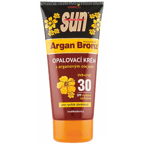 VIVACO Sonnencreme mit BIO-Arganöl SPF 30 SUN VITAL 200 ml