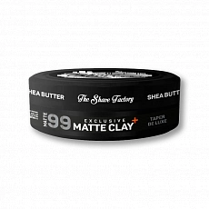 The Shave Factory matný stylingový íl na vlasy 99 Shea Butter 150ml