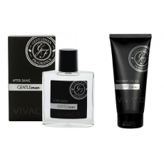 VIVACO GENTLEMAN BLACK - Aftershave 100ml + Duschgel 200ml
