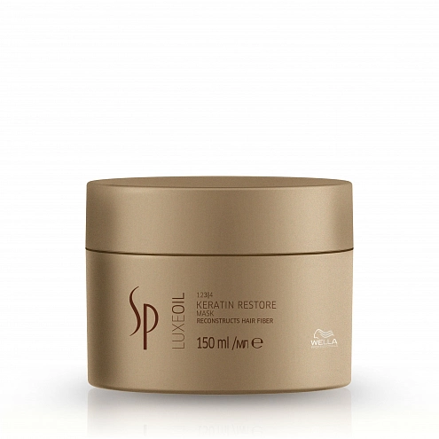Wella Professionals SP LuxeOil Keratin Restore Mask 150 ml Wella Professionals SP LuxeOil Keratin Restore Mask 150 ml